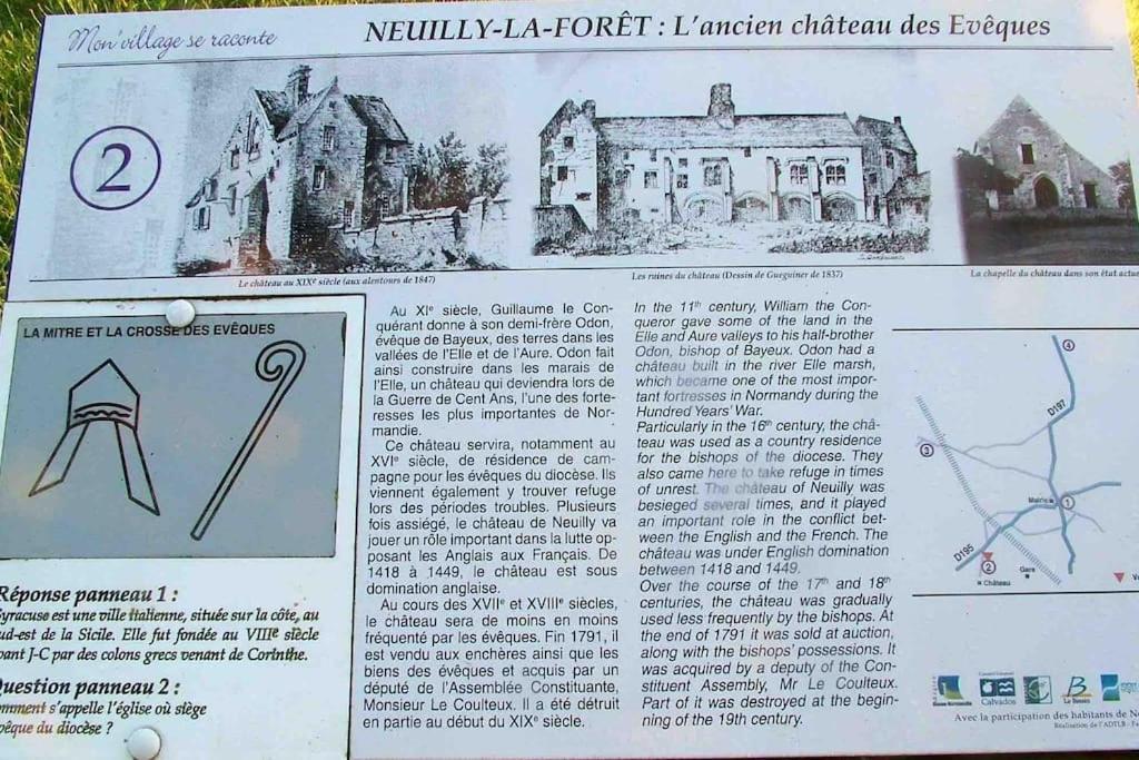 Le Chateau De Neuilly La Foret Villa Isigny-sur-Mer Ngoại thất bức ảnh